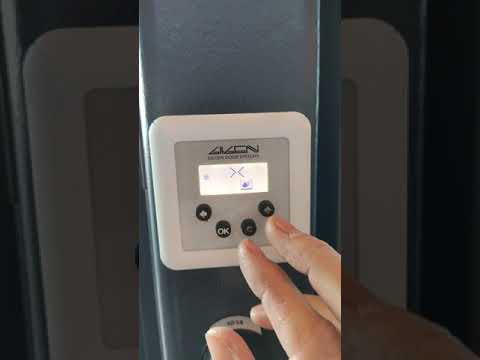 How to unlock a program switch on Gilgen SLX autodoor