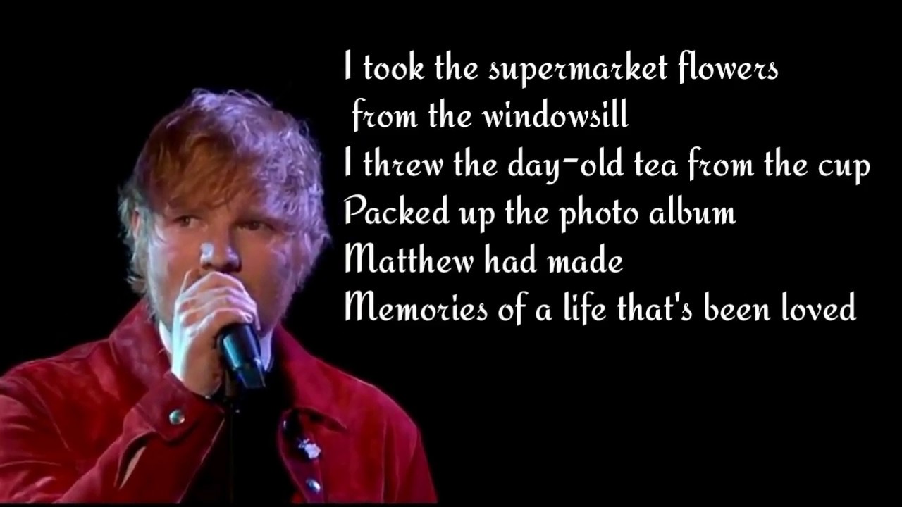 Flower Market Ed Sheeran ( Lyrics Video ). YouTube