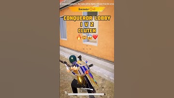 1 v 4 in Conqueror Lobby BGMI🤯😱 #shorts #bgmi #pubgmobile