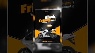 Bike Post Design in Photoshop | Graphic Design Tutorial