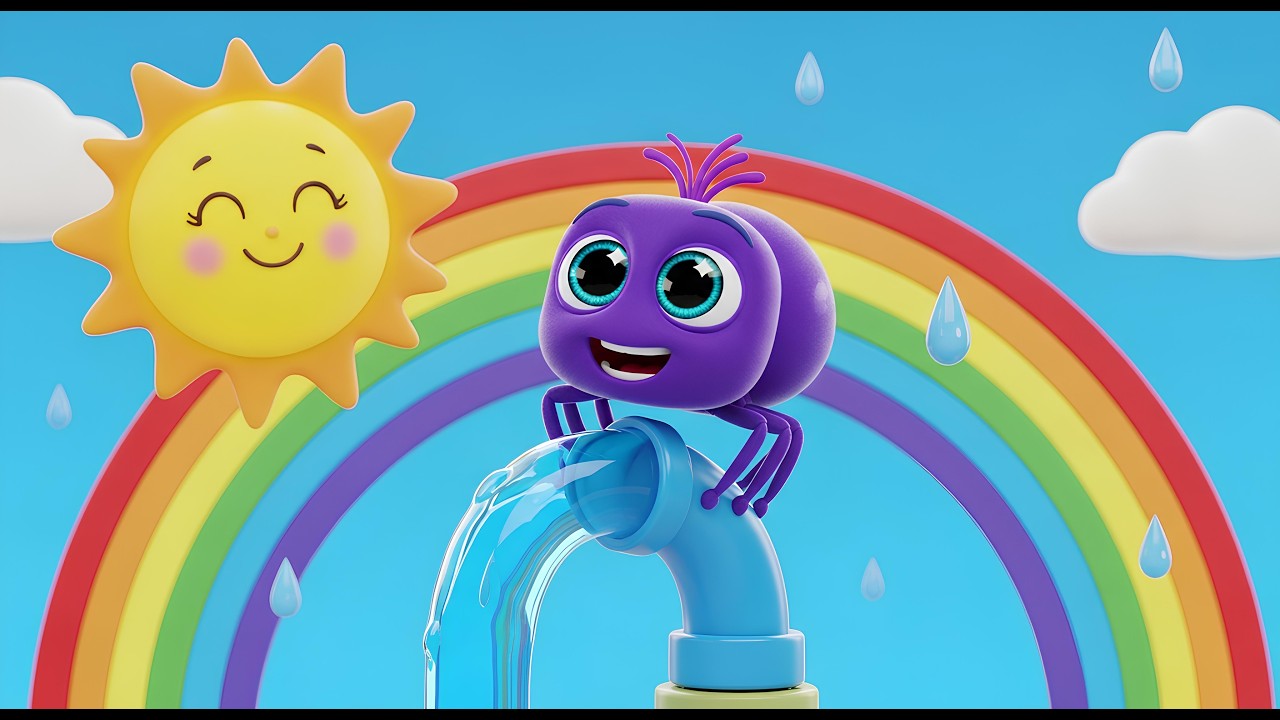 Itsy Bitsy Spider Song 🕷️ | Best Nursery Rhymes for Kids | Baby Songs | #ItsyBitsySpider