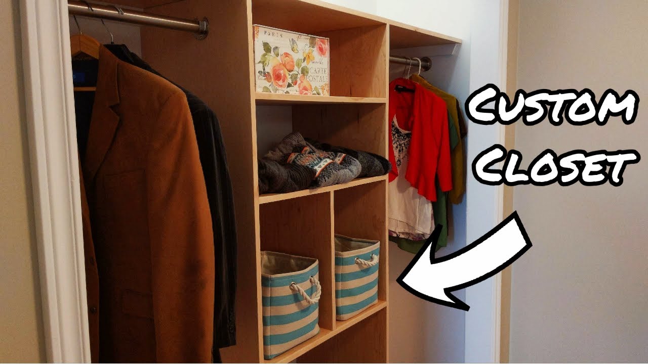 Custom Closet Shelving Unit 