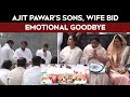 Ajit Pawar Cremated With Full State Hounours, Wife And Sons Get Emotional