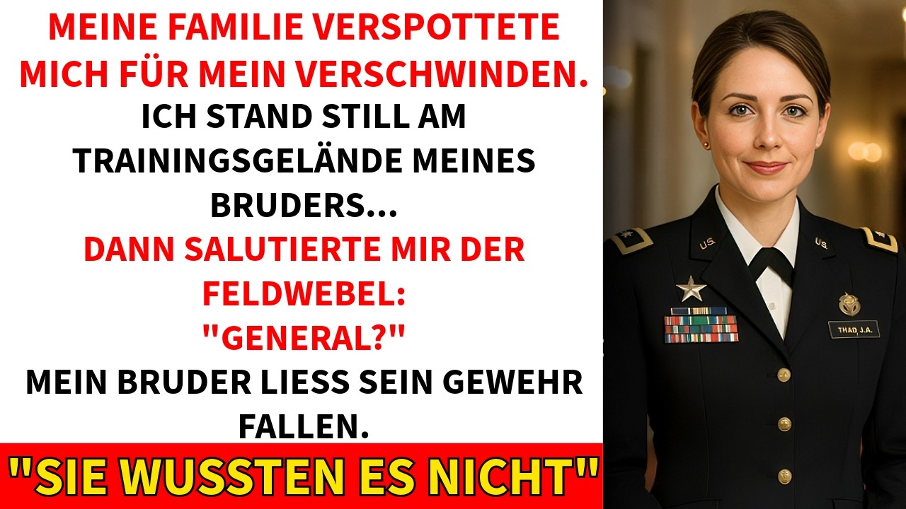 „Meine Familie nannte mich einen Versager – bis ein Drill Sergeant erstarrte und sagte: ‚General?‘“