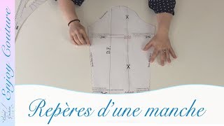 Comment reconnaitre les différents points d'une manche Info couture