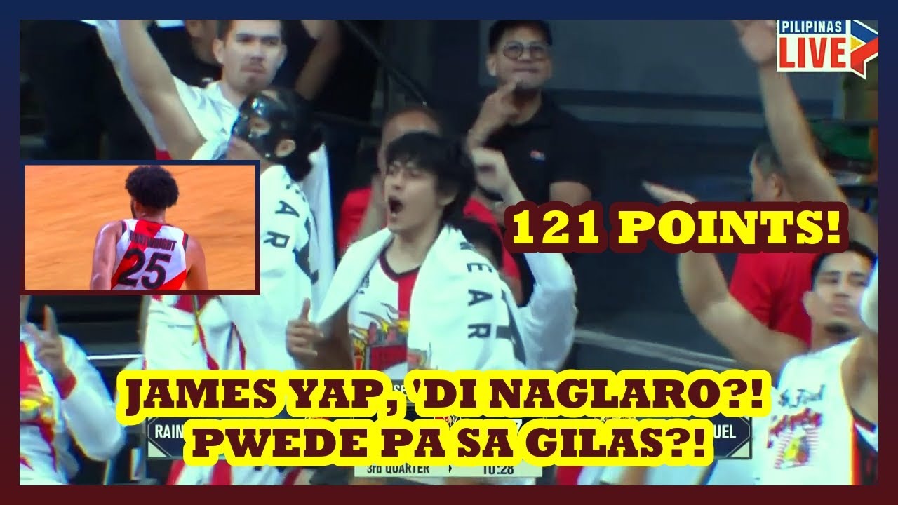 121 Points! GRABE Naman Iyon! | Bakit HINDI PINAGLARO Si James Yap?! | Pwede Ba Siya Sa Gilas?!