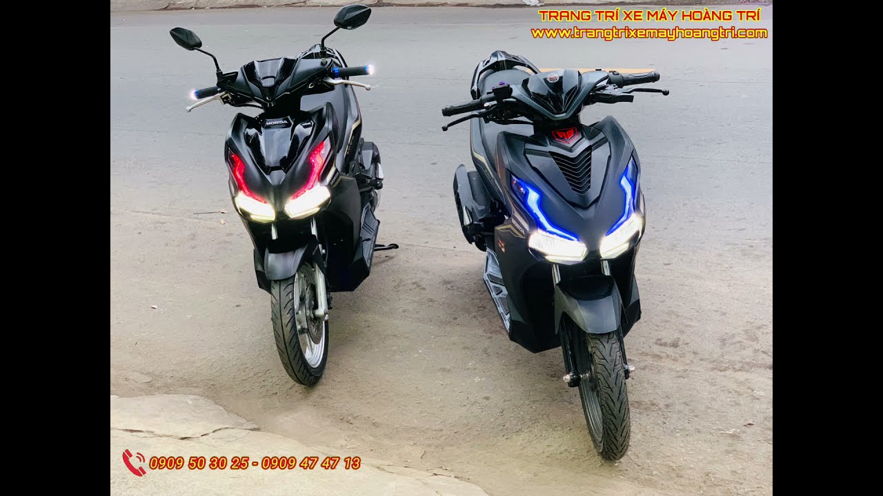 Độ xe Airblade 2016 thành Airblade 2020 - gói cơ bản - youtube