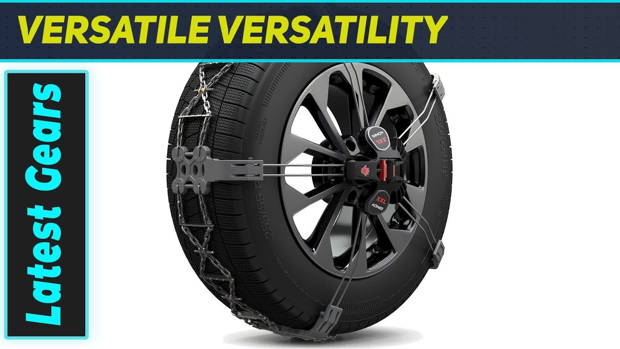 KÖNIG K-Summit XXL K66: Easiest Snow Chains EVER?!