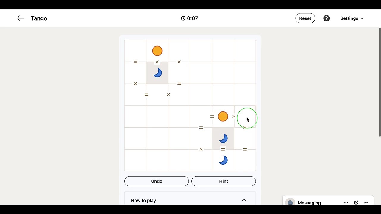 LinkedIn Tango Answer Today | 13 October 2026 - Puzzle #736