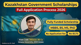 Kazakhstan scholarship || How to Apply || Universities & Programs List | Medical + Motivation letter