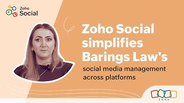 Customer Testimonial | Zoho Social simplifies Barings Law