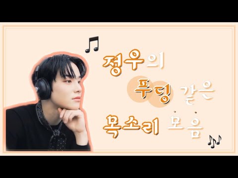 [NCT 정우] ‘음색 뭐야 푸딩이야?’ 걔 | 푸딩 같이 부들 말랑한 정우 음색 모음