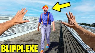 he tried to escape ANGRY Blippi.EXE... (FGTeeV)
