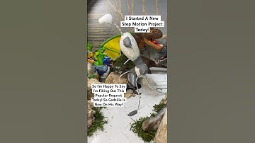 Godzilla Stop Motion Project! - How To Make 1954 Godzilla