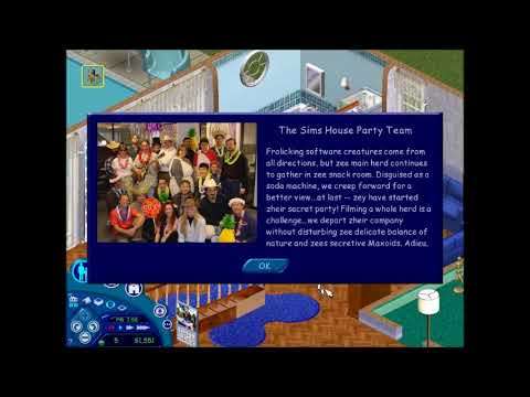 The Sims 1 - Secret Message Easter Egg - YouTube