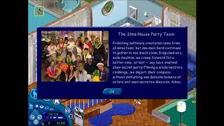 The Sims 1 - Secret Message Easter Egg