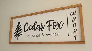 Cedar Fox Venue Tour