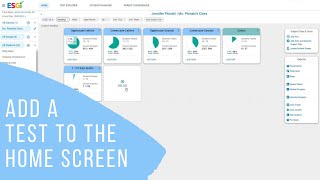 Adding a Test to a Subject Tab Home Screen