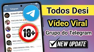 Como entrar em grupos para maiores de 18 anos no Telegram (2025) || Grupos Adultos do Telegram em screenshot 5