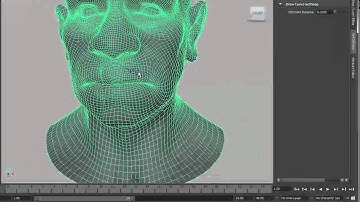 Maya Draw Curve Context