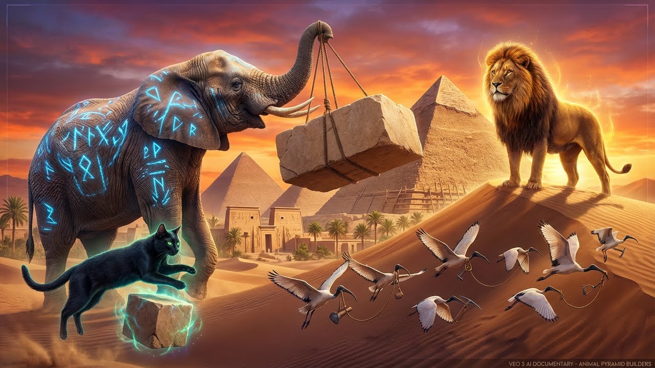 The SECRET Builders of Ancient Egypt - NOT Human! 😱 - YouTube