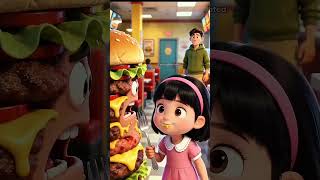 Golu Ban Gaya Burger! 🍔😱 Golu Ka Jadui Burger! #Golu #Shorts #Viral #3DAnimation