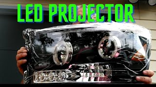 LED projector headlights installation in my 2007 Dodge Ram 1500 quad cab