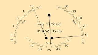 PsPsClock "Pointer"   Free Music Alarm Clock & Calendar App   Promo Video screenshot 4