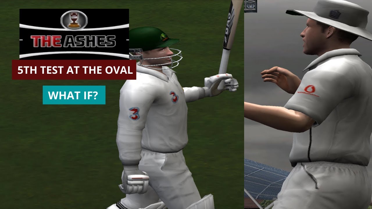EA Sports Cricket 07 Ashes Scenarios: 5th Test At The Oval | What If?