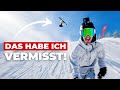 Riskantes Spiel?! 1. MAL Skifahren NACH Knochenbruch!