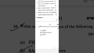 BTME-141(Tourism Undertaking) June 2025 question paper|#ignou #exam #questionpaper #tourism #shorts