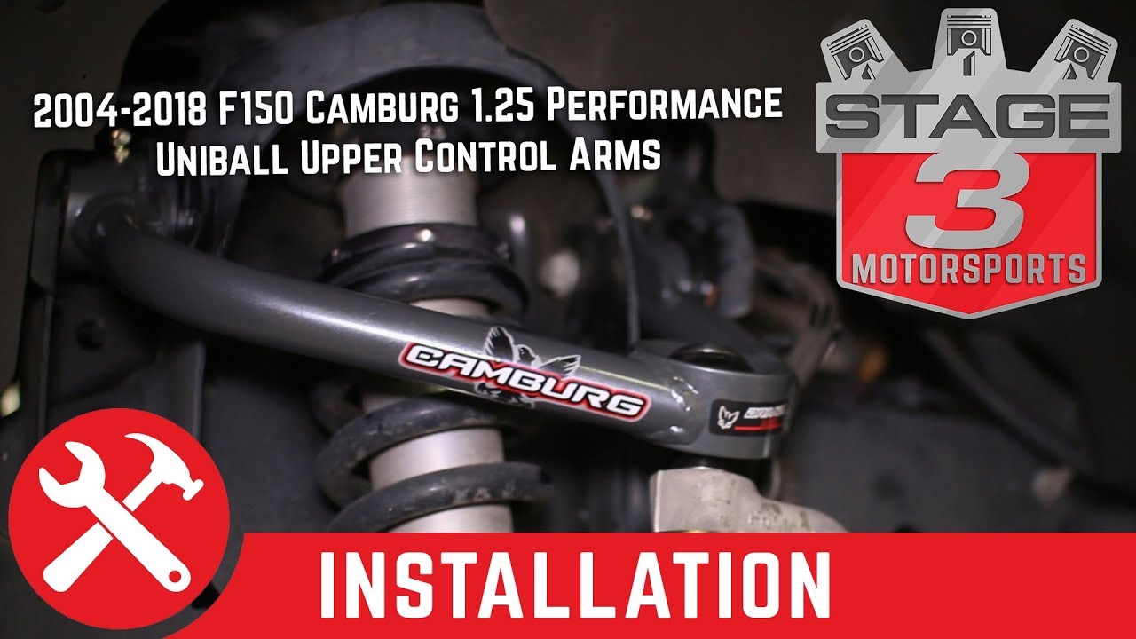 2004 2018 F150 Camburg 1 25 Performance Uniball Upper Control Arms Install Youtube