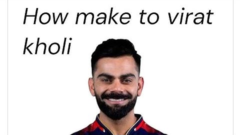 how to make Virat Kohli in infinite craft#viral #art #infinite craft