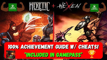 Heretic & Hexen - 100% Achievement Guide! *EASY With Cheats* (Included in Gamepass)