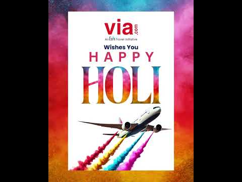 We wish you a Happy Holi #holi #holi2025 #holivibes #viatravel