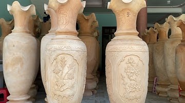 Lục bình gỗ xà cừ kt 1m30 đục tứ quý☎️0354318894