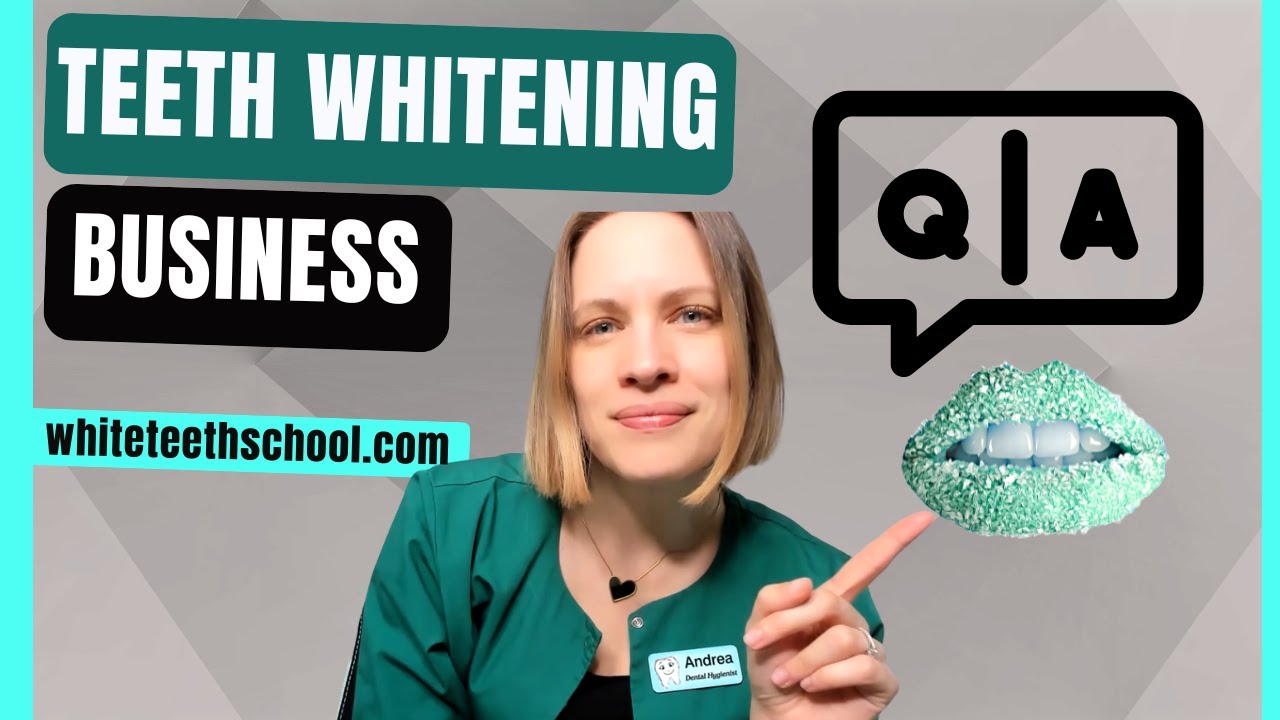 Teeth Whitening Business Q+A for 45 Min!