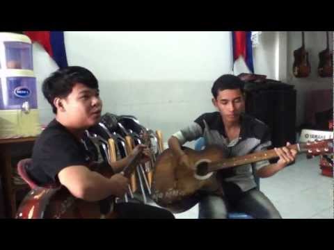 Guitar chord Lonely song by Seng Thy