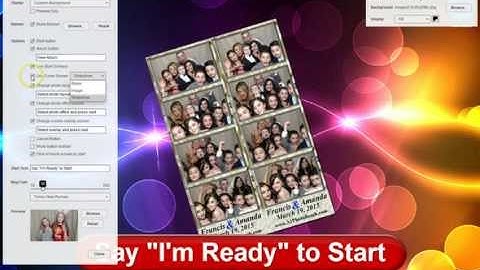 Sparkbooth Start Screens