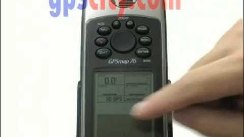 Garmin GPSMAP 76S & 76 : Overview @ gpscity.com