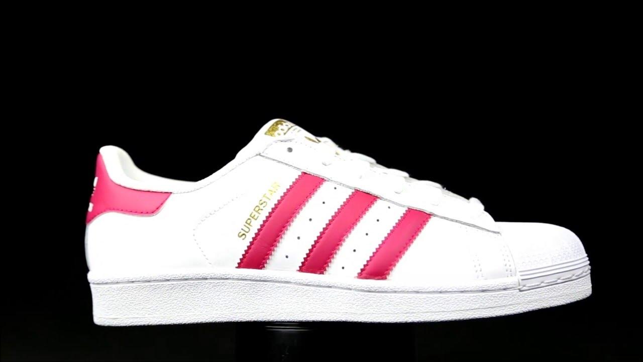 Adidas Originals Supestar blanco-rosa -