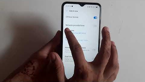 Realme C11 2021 |  how to set date and time | date and time change kaise karen | setting