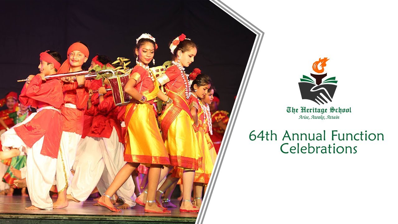 64th Annual Function Celebrations | The Heritage School | Dance and Singing Activities in School