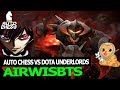 AIRWISBTS - AUTO CHESS VS DOTA UNDERLORDS/ WHO'S BETTER?