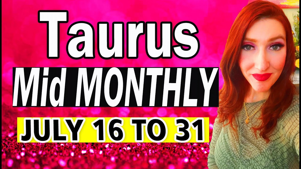 TAURUS WOW! THIS LEFT ME SPEECHLESS! JULY 16 TO 31