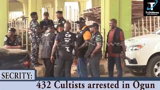 SECURITY: 432 Cultists arrested in Ogun