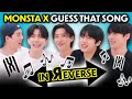 MONSTA X Plays Guess That Song In One Second (K-Pop)