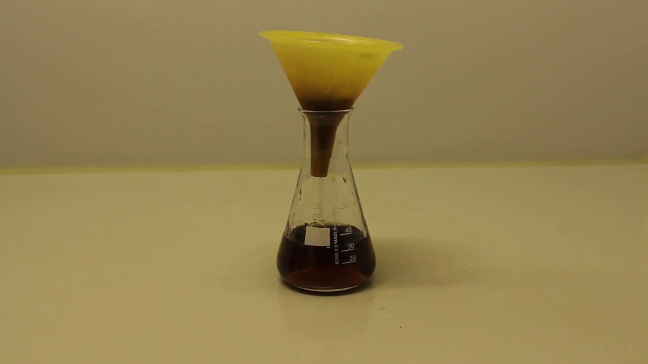 Entfärben von Cola - Adsorbtion mit Aktivkohle