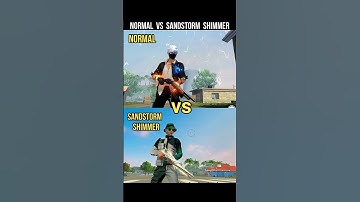 Thumbnail of Normal VS Sandstorm Shimmer 🔥 New M1887 Skin Free Fire | M1887 2.0 #srikantaff