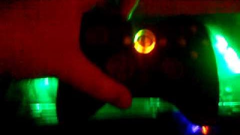 Xbox 360 Intensafire mod with lighting kit